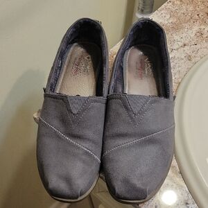Bob's Women's Gray Slip-On Shoes